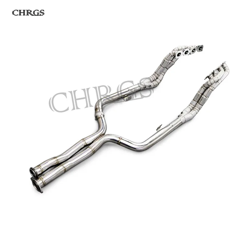 

OEM Exhaust Downpipe No Cat For Mercedes-Benz CLS63 AMG 6.2 2007-2015 Stainless Steel Racing Car Exhaust Pipes