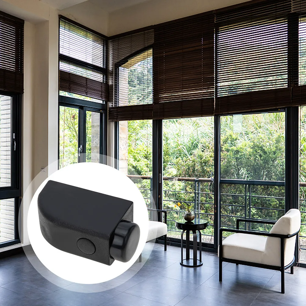 

Комплект из 4 премиальных ограничителей-замков для раздвижных окон: защита от взлома и детей, простая установка без сверления, надежная защелка