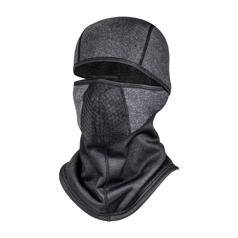 

Winter Cold-Proof Fishing Thermal Face Mask Mountaineering Skiing Face Mask Fleece-Lined Neck Warmer Motorcycle Windproof Riding