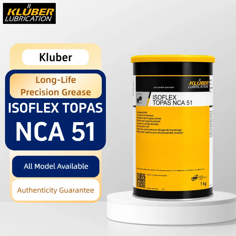 Original Kluber ISOFLEX TOPAS NCA 51 Synthetic Low Temperature Grease Long-Term Lubricant for Small Gears Pneumatic Seals