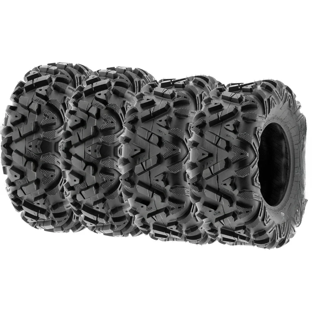 Schneller Versand. ATV UTV All-Terrain-Reifen 25x8-12 vorne und 25x10-12 hinten, 6 PR, schlauchlos A033