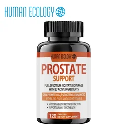 Human Ecology Premium Saw Palmetto Supplement with Antioxidant Vitamins for Prostate Support Urinary