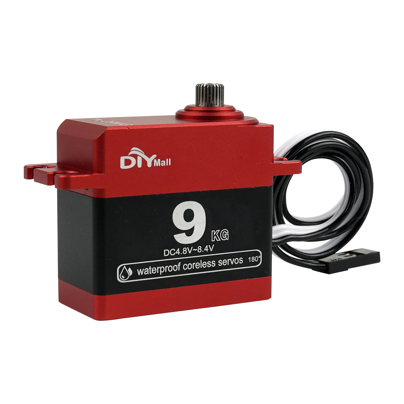 TK-09MG Digital Servo 9KG High Torque Coreless Motor Waterproof 180 270 360 Degree Metal Gear RC Car Crawler Airplane Robot Part