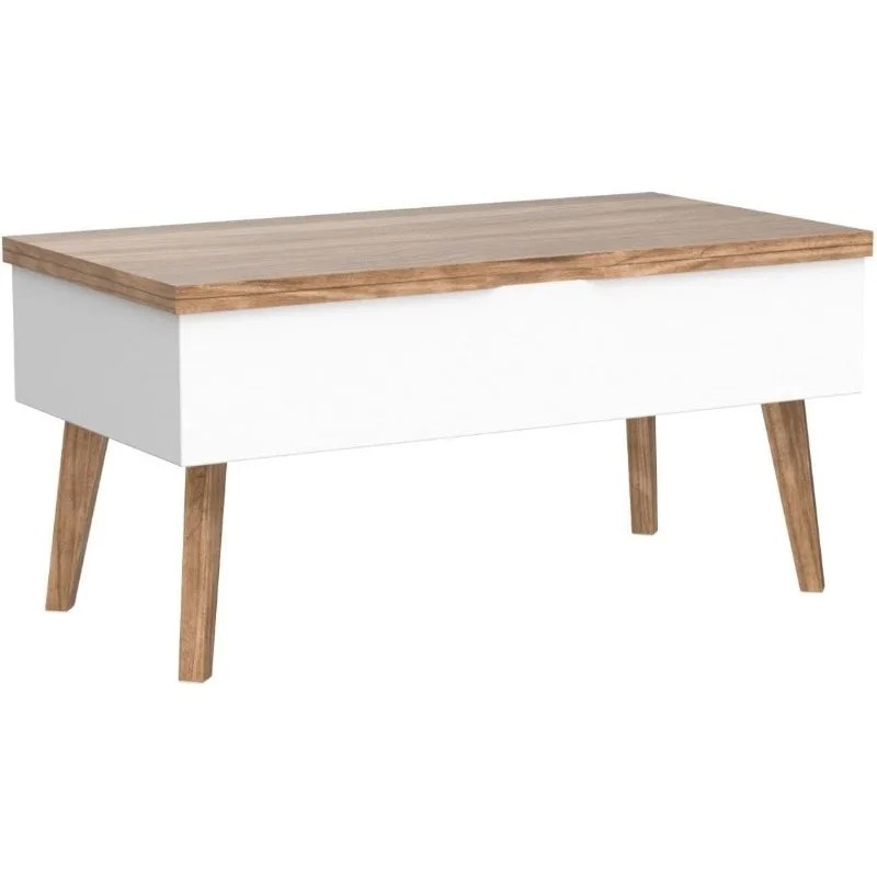 3 in 1 Lift Top Coffee Table, Ten Minutes Install Multifunction Coffee Table, Coffee Table Converts to Dining Table