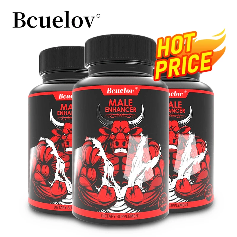 Male Booster, Energy Levels, Muscle Growth,Energy & Strength Supplement,Natural Endurance,Non-GMO