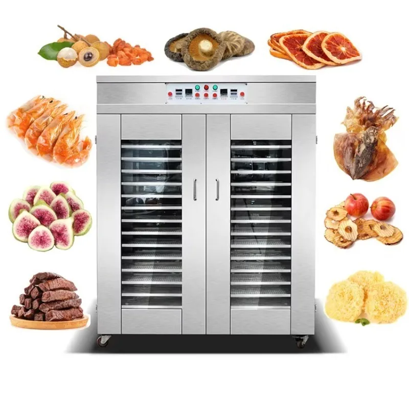 Industrial Stainless Steel Turmeric Drying Machine Tomato Pollen Meat Dryer Fruit and Vegetable Dehydrator