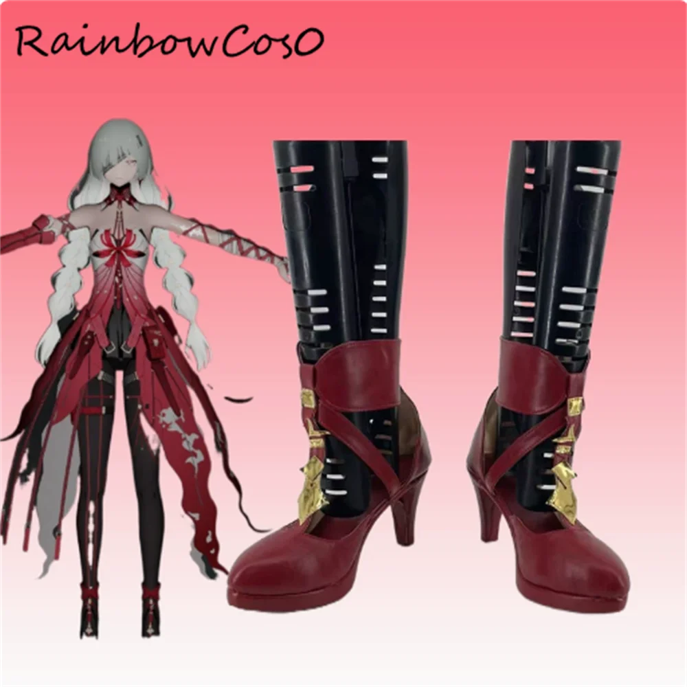 

Phrolova Wuthering Waves Cosplay Shoes Boots Game Anime Halloween Christmas RainbowCos0 W4395