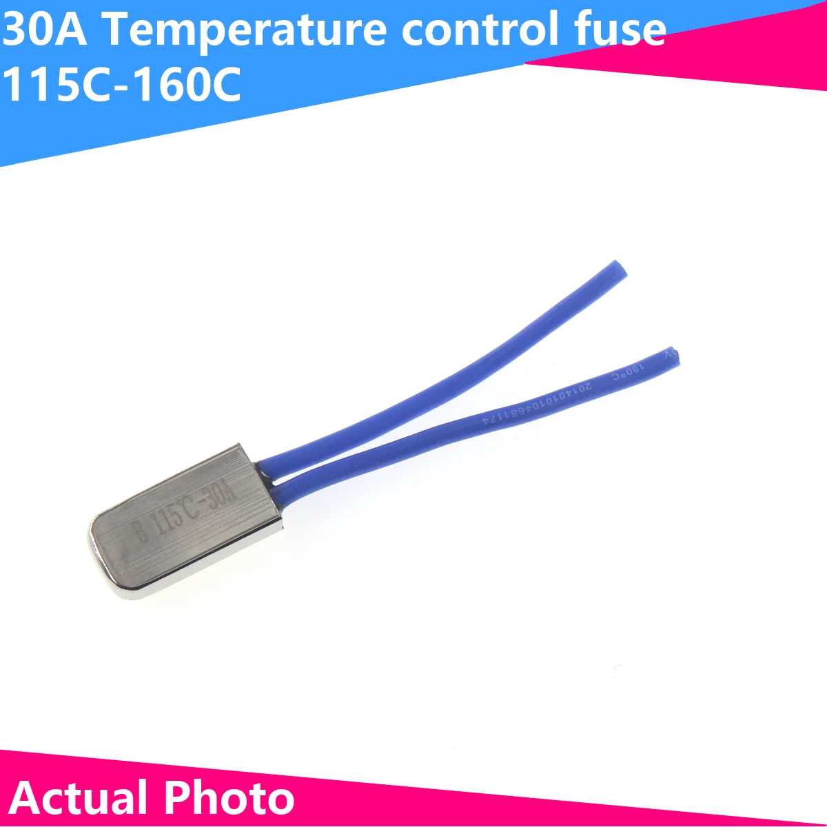 KSD9700 Thermal Protection Temperature Control Switch 30A 250V Normally Closed 115/120/130/135/140/145/150 Degrees