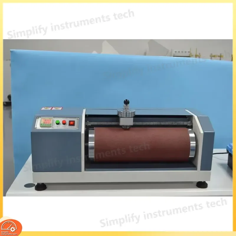 Universal DIN 220V Rubber Friction Tester Rotary Drum Abrasion Tester for Material Wear Resistance Testing Industrial Lab