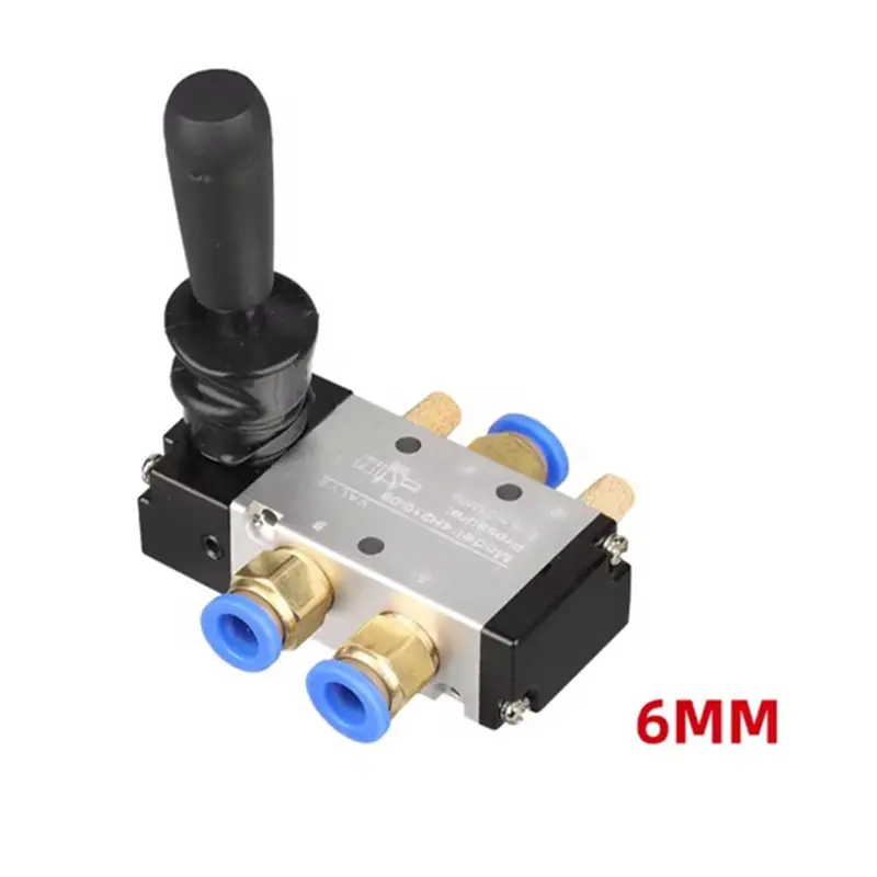 AB02 5X 5/2 Way Pneumatic Air Hand Lever Operated Valve Manual Control 2 Position 3 5Port Push-Pull 4H210-08