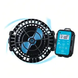 Jebao ELW-M Series Smart Wave Maker Pump Ultra Quiet WiFi Cloud Wavemaker with Magnetic Base for Marine Coral Reef Fish Tank