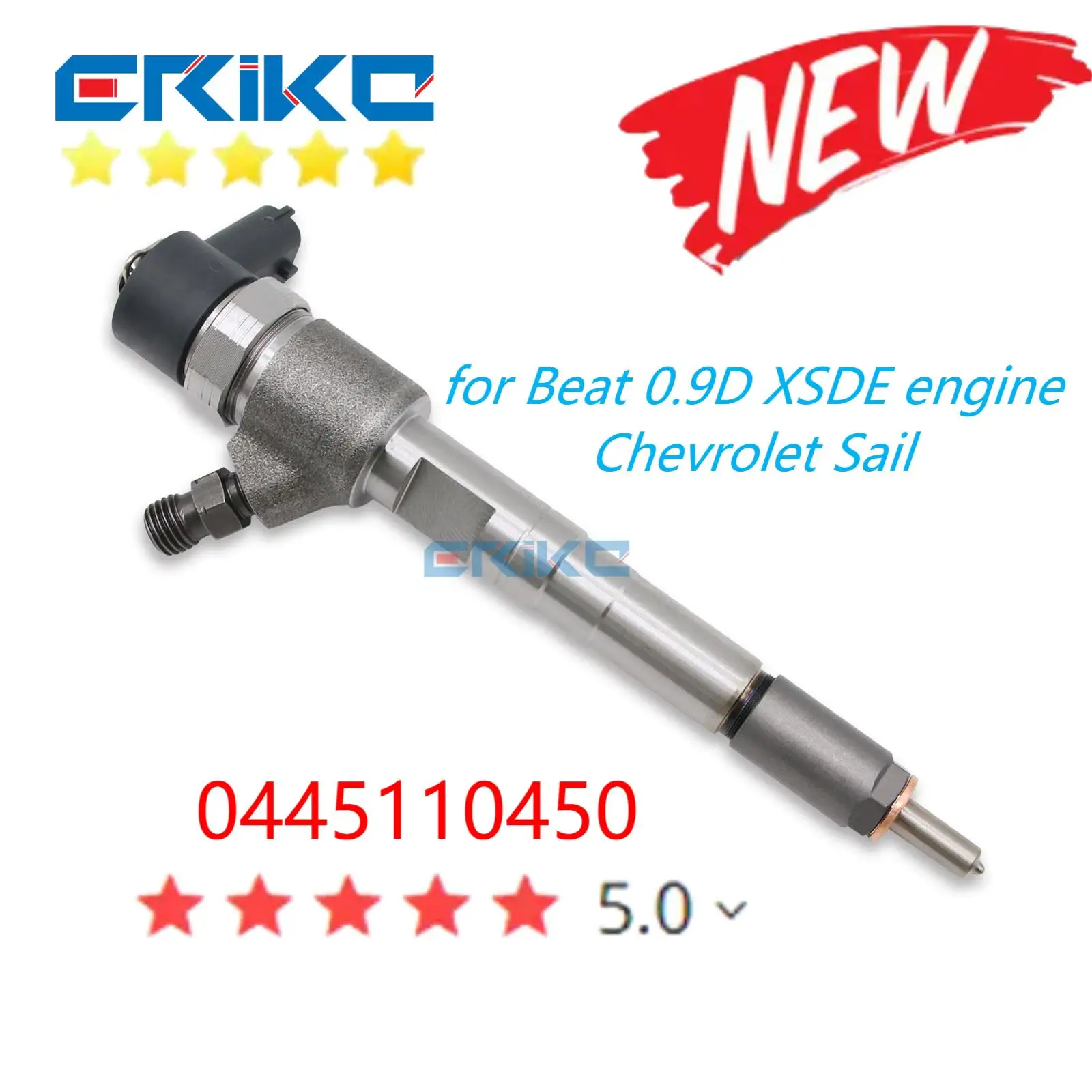 

0445110450 Diesel Engine Fuel Injector 0 445 110 450 Excavator Genuine new Fuel Injector For Beat 0.9D XSDE Chevrolet Sail