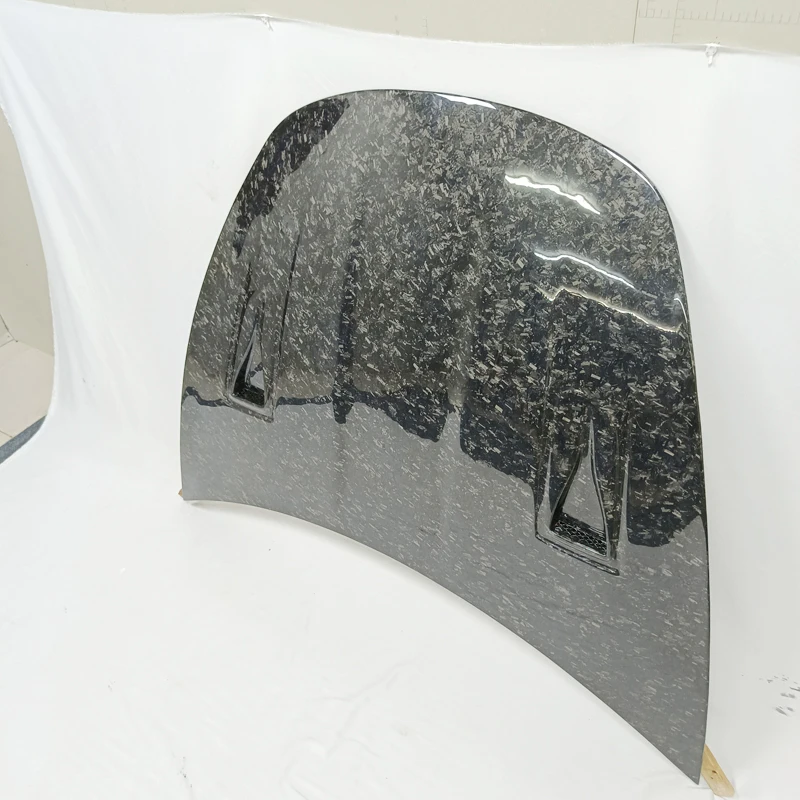 غطاء محرك السيارة من ألياف الكربون المزورة موديل 3 لطراز تسلا 3