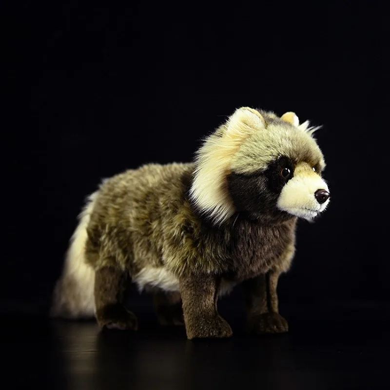 

30cm Original Mink Doll Simulated Animal Badger Plush Toy Lifelike Animals Simulation Stuffed Doll Kawaii Toy Gifts