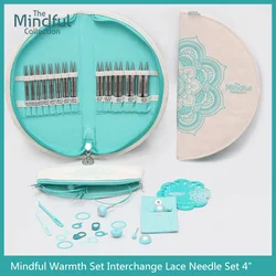 Knitters Pride Mindful The Warmth Set Interchangeable Lace Needle Set 4