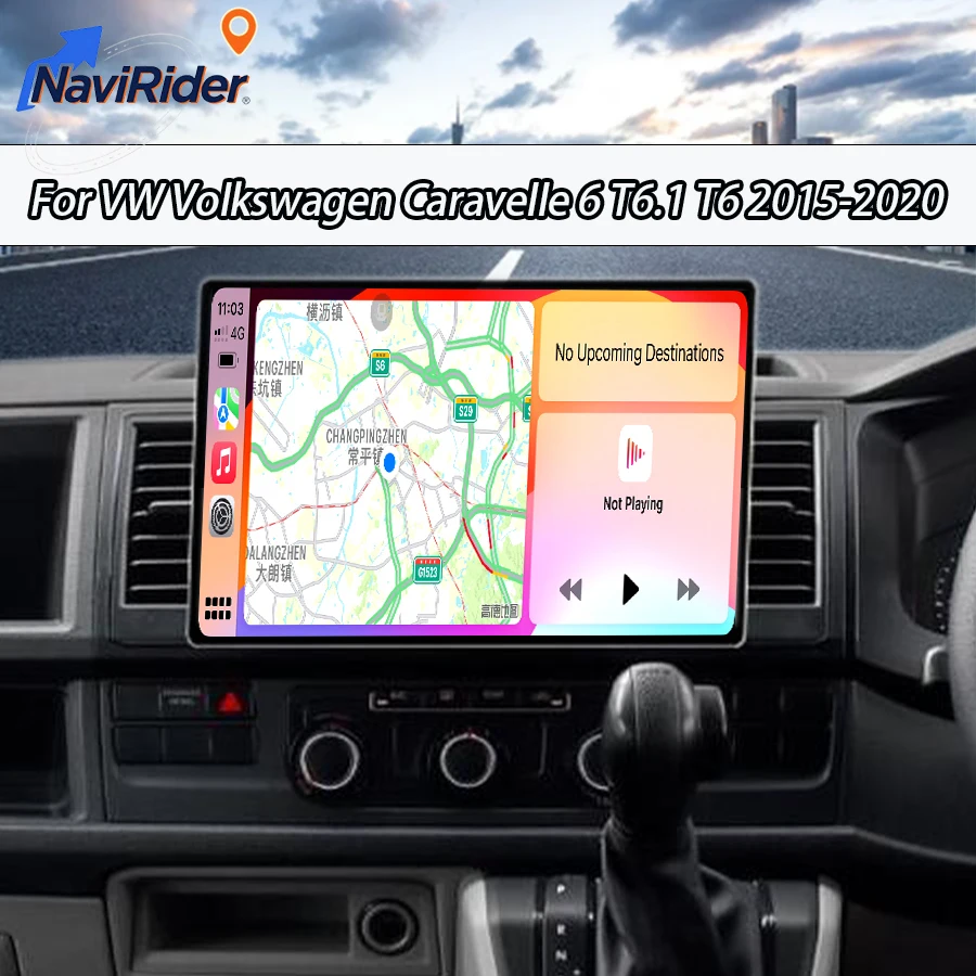 12.5'' Android Screen For VW Volkswagen Caravelle 6 T6.1 T6 2015-2020 Car Radio Multimedia Player Stereo Carplay Car Radio GPS