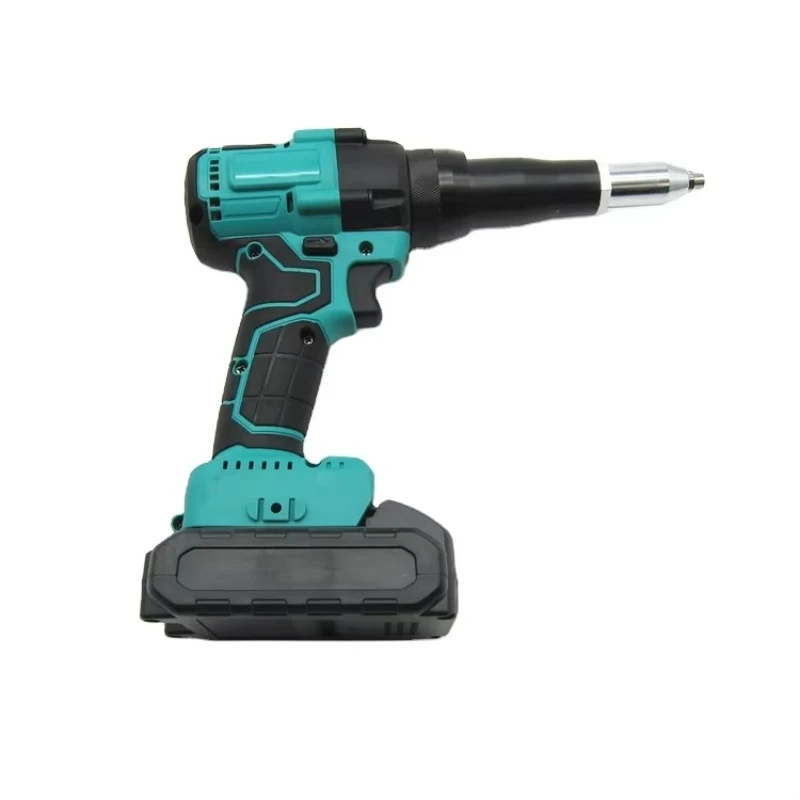 

20V Portable Screwdriver Electric Riveter Gun 2.4-4.8mm With LED Light Battery Automatic Rivet