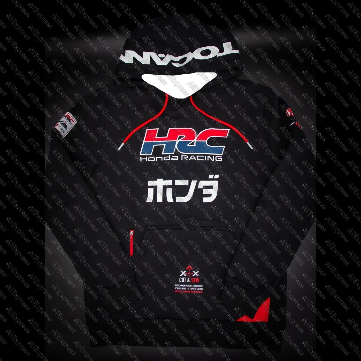 

Honda Retro 3D Printed Quick Drying Jumper Men's Women's Sports Leisure Cycling Top Comfortable Autumn Winter Fashion