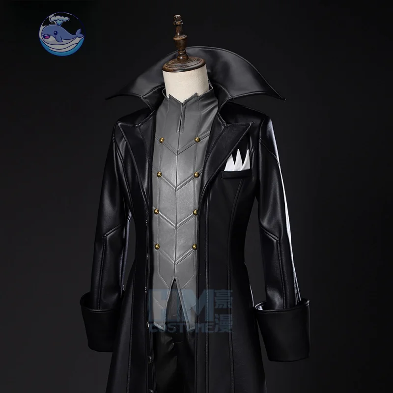 

Persona 5, Amamiya Ren Joker, костюм вора для косплея, боевой костюм, кожаный наряд, игра в стиле аниме, одежда для ролевых игр на Хэллоуин KKCos