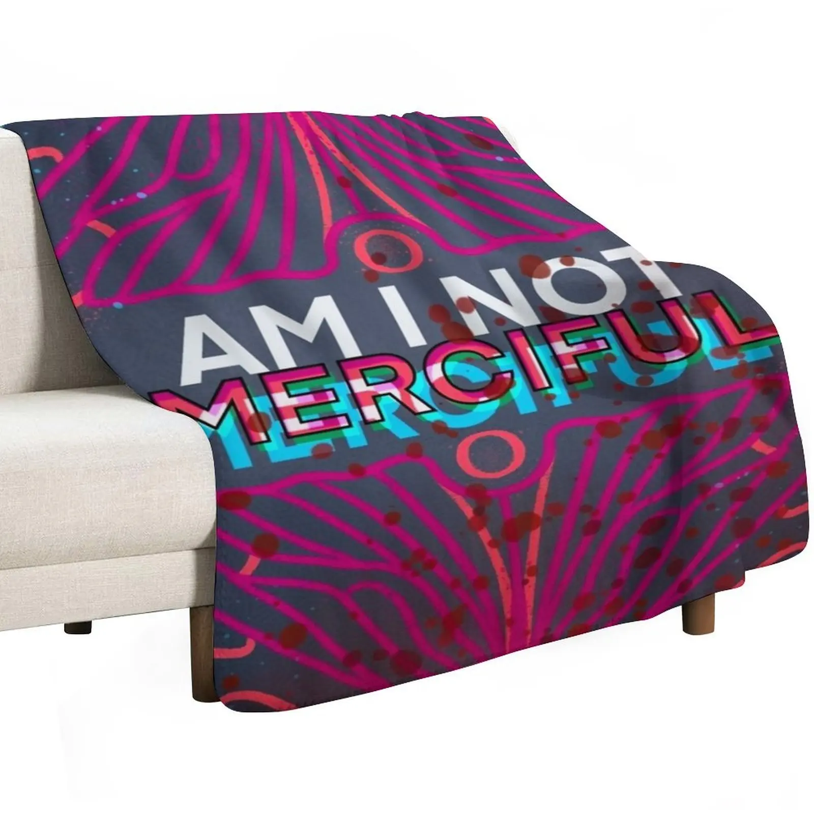 Am I Not Merciful? - Illuminae Inspired Throw Blanket Soft Warm Blanket Gift for Men Women Adults