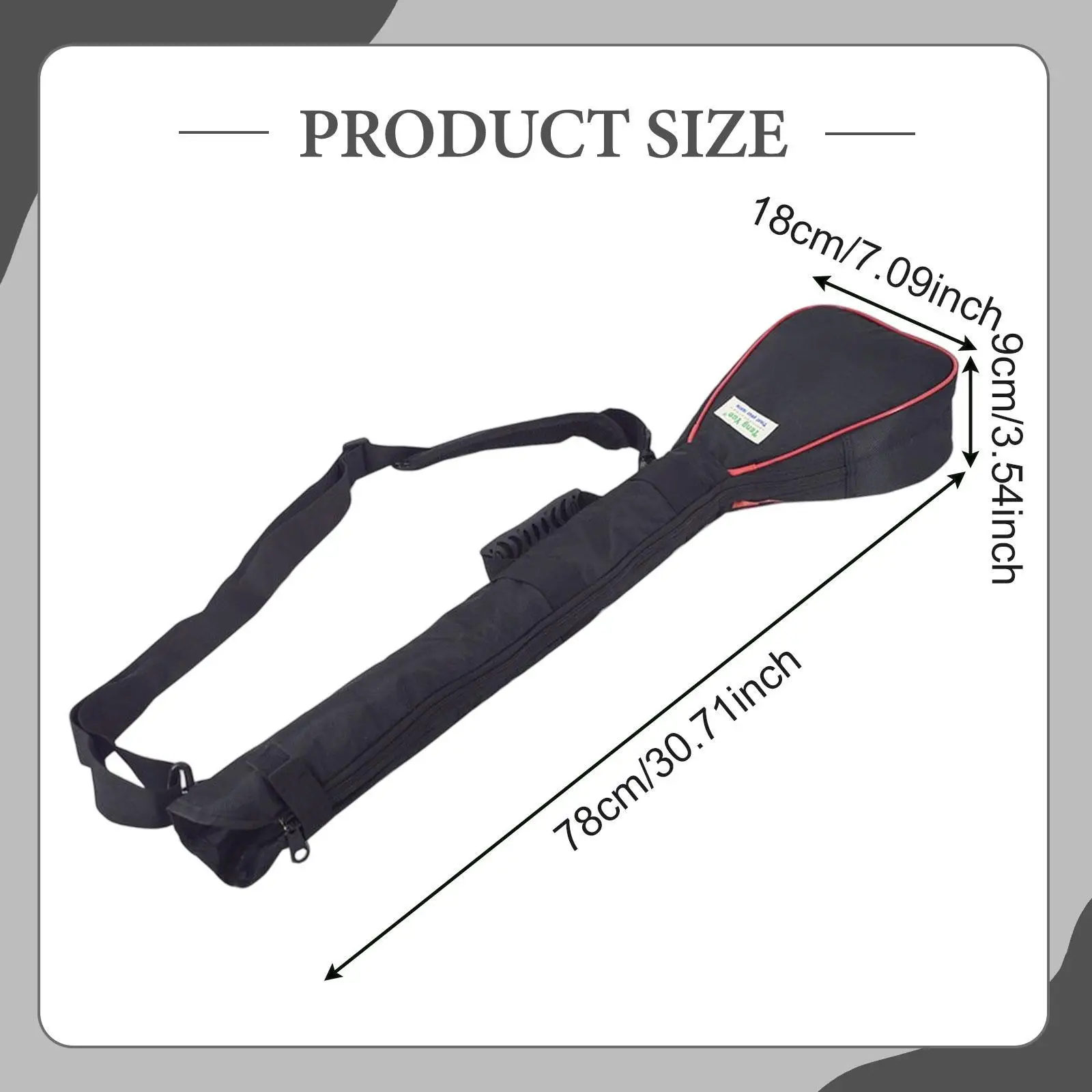 Golf Club Carry Bag Organizer Handbag Holds 3 Club Lightweight Storage Bag for Course Practicing Outdoor Sports Driving Range