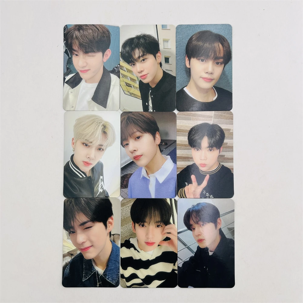 9Pcs/Set KPOP ZB1 Photocards Zerobaseone Boys Planet Album Postcard HANBIN MATTHEW YUJIN RICKY Selfie LOMO Card Fans Collection