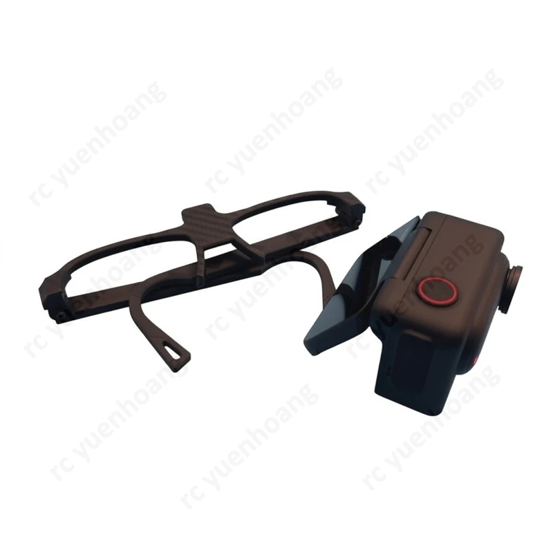 1PCS Magnetic Glasses Frame Mount for DJI Osmo Nano/Insta360 GO3 Vertical Shooting POV Eyeglass Adapter for Daily Recording/Vlog