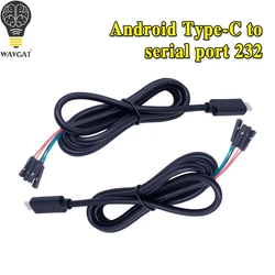 Android Type-C to Serial 232 Phone USB to TTL MAC OSX CH340 FT232 OTG Cable