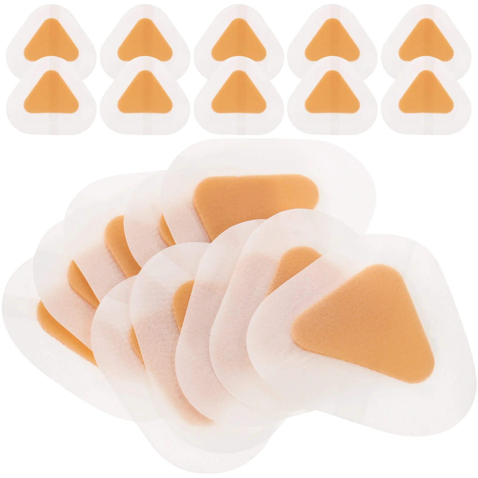 

30 Pcs Anti-drop Blister Stickers Foot Patch Care Cushions Clear Tape Heels Protective Pads Protector Transparent