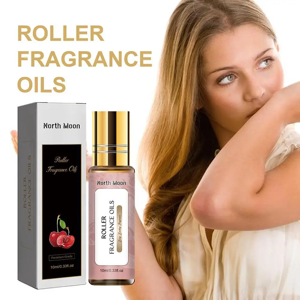 10ml Women's Roller Fragrance Oil-Coconut Vanilla Bubble Gum Bright Crystal Bombshell Midnight Rose Angel Aroma Oils