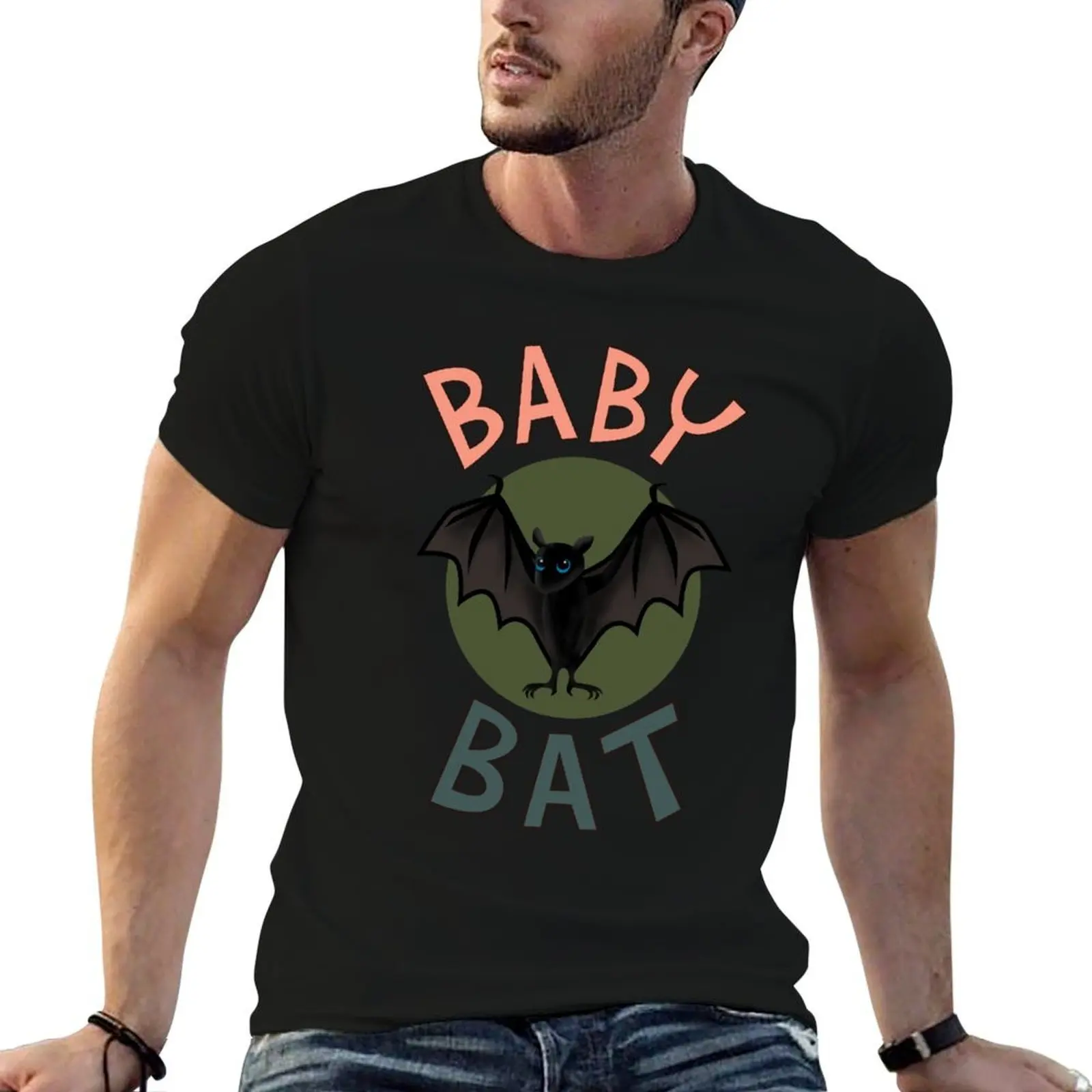 

Baby Bat T-Shirt t shirts for man graphic vintage cotton t shirt pack T-Shirt