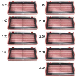 Lente d'ingrandimento per saldatura Diottrie 0,75 1,0 1,25 1,5 1,75 2,0 2,25 2,5 3.0 Lente d'ingrandimento Casco per saldatura Lente d'ingrandimento in vetro