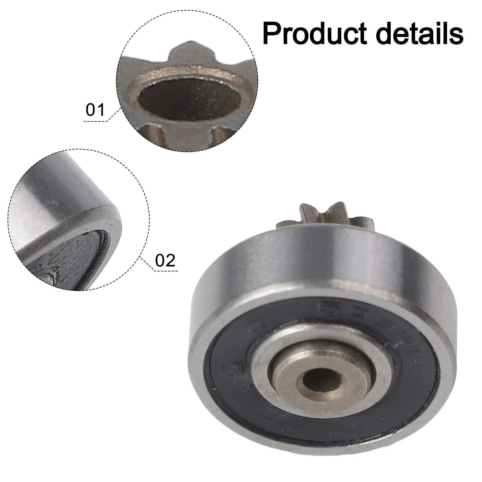 DIY Tool Gear For Reciprocating Saw Reciprocating Saw Gear High Quality Material Precision Fit Silver Color Easy Installation