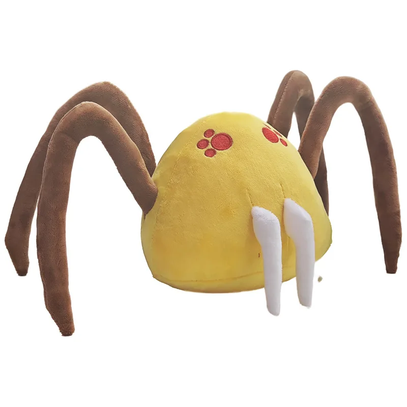 New Hot Game Pou Anime Plush Toys Yellow Spider Pou Plushies Stuffed Dolls Plush Toys Kids Halloween Christmas Gifts