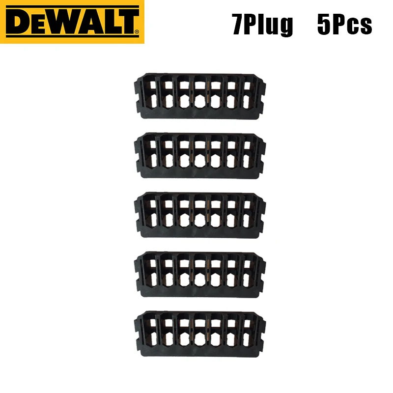 DEWALT Screwdriver Batch Head Rack Five-Hole Seven-Hole Eight-Hole Drill Shelf Power Tool Parts Separator