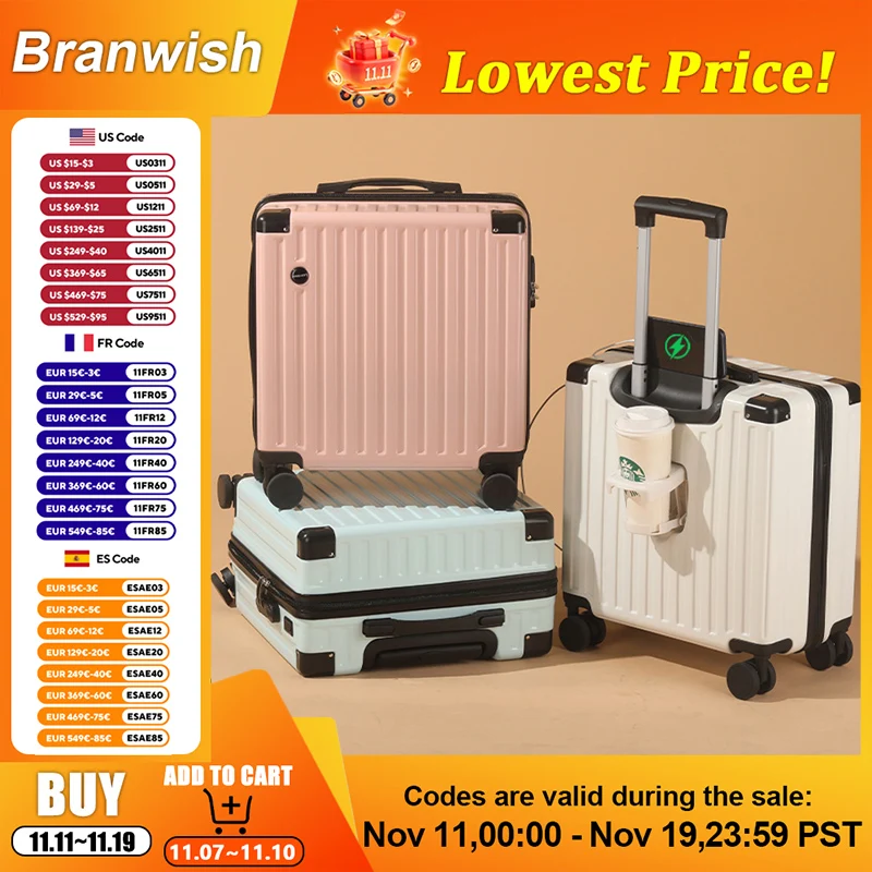 

Небольшой ручной клади 18-дюймовый чемодан из АБС-пластика с несколькими отделениями для влажных и сухих поездок для деловых поездок и коротких поездок