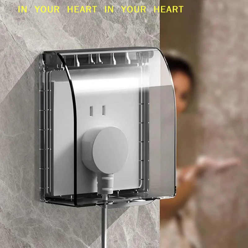 Home Outlet Bathroom - 【X】Bathroom Waterproof Socket Box 86 Type