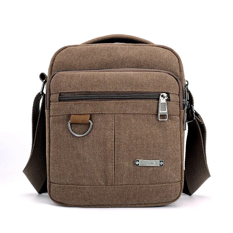 2023 Trendy Men Messenger Bags Simple Design Travel Bag Male Crossbody Bag Flap Handbag Celebrity Recommend Outdoor Handbag