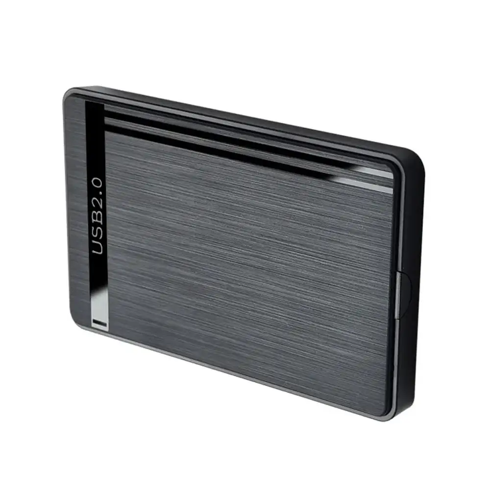 2.5인치 HDD 외장 케이스 SATA to USB 2.0 3.0 타입 C 외장 하드 드라이브 케이스 노트북 PC용 5Gbps 속도 외장 스토리지 케이스
