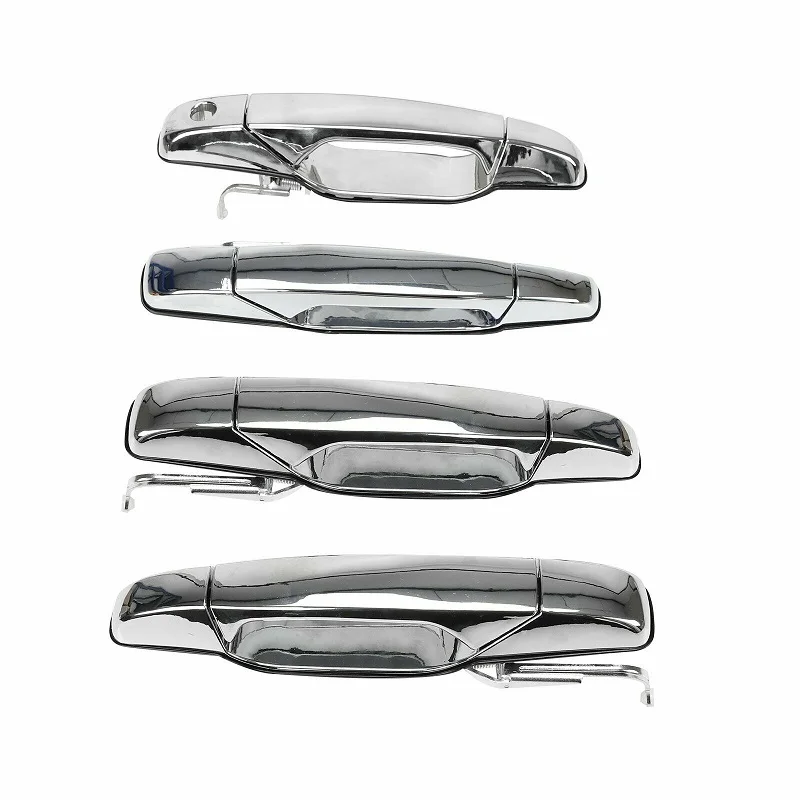 4pcs Chrome Exterior Door Handles for CADILLAC ESCALADE CHEVROLET SILVERADO SUBURBAN GMC SIERRA YUKON 2007-2013 15915659