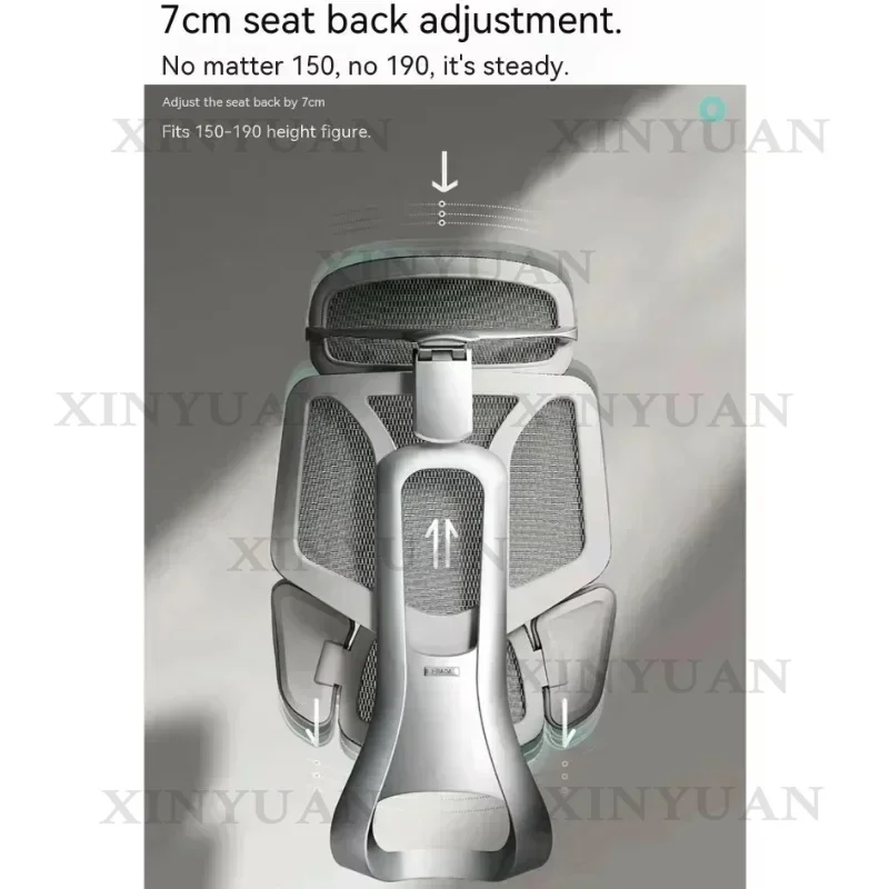 Gaming Chair Hbada E3 PRO – Ergonomic Mesh Design, Office & Racing Style, With Optional Footrest