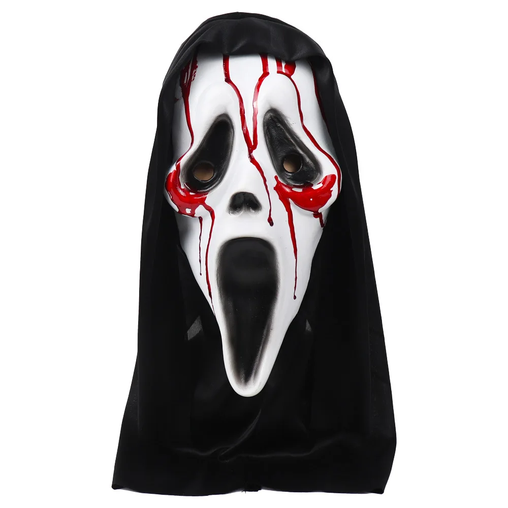 

Halloween horror Grim Reaper Skull Mask Script Kill Dawn Killing Machine Scream Ghost Mask Wolf Teeth Ghost Mask