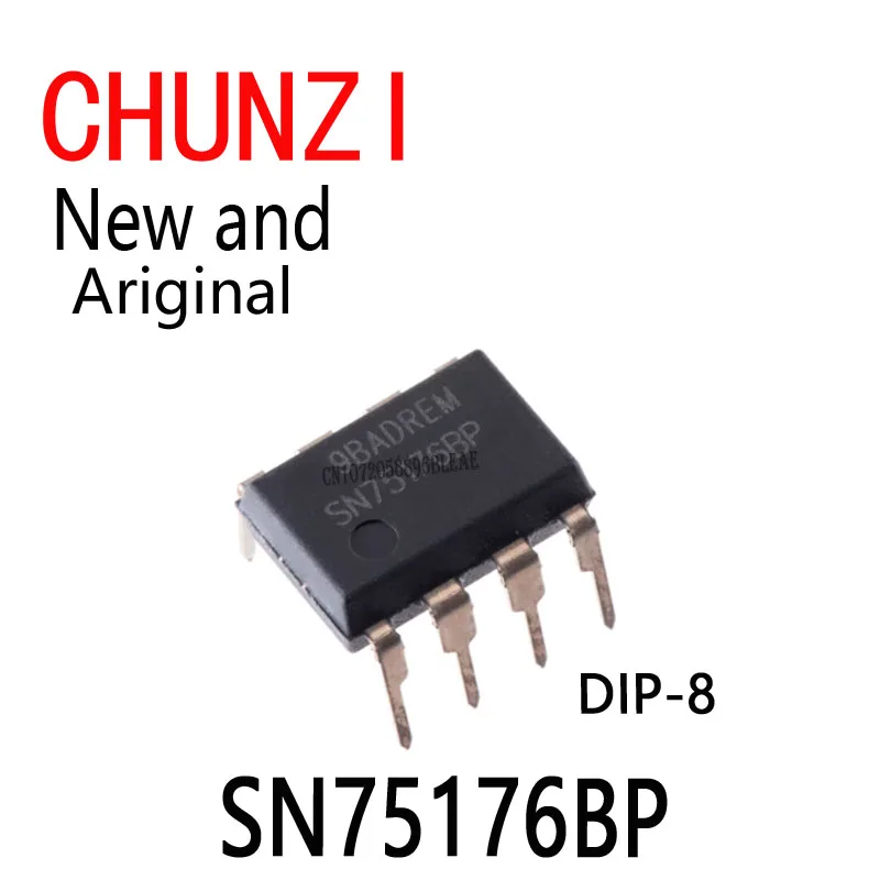 10Pcs New and Original IC SN75176 75176 DIP-8 SN75176BP