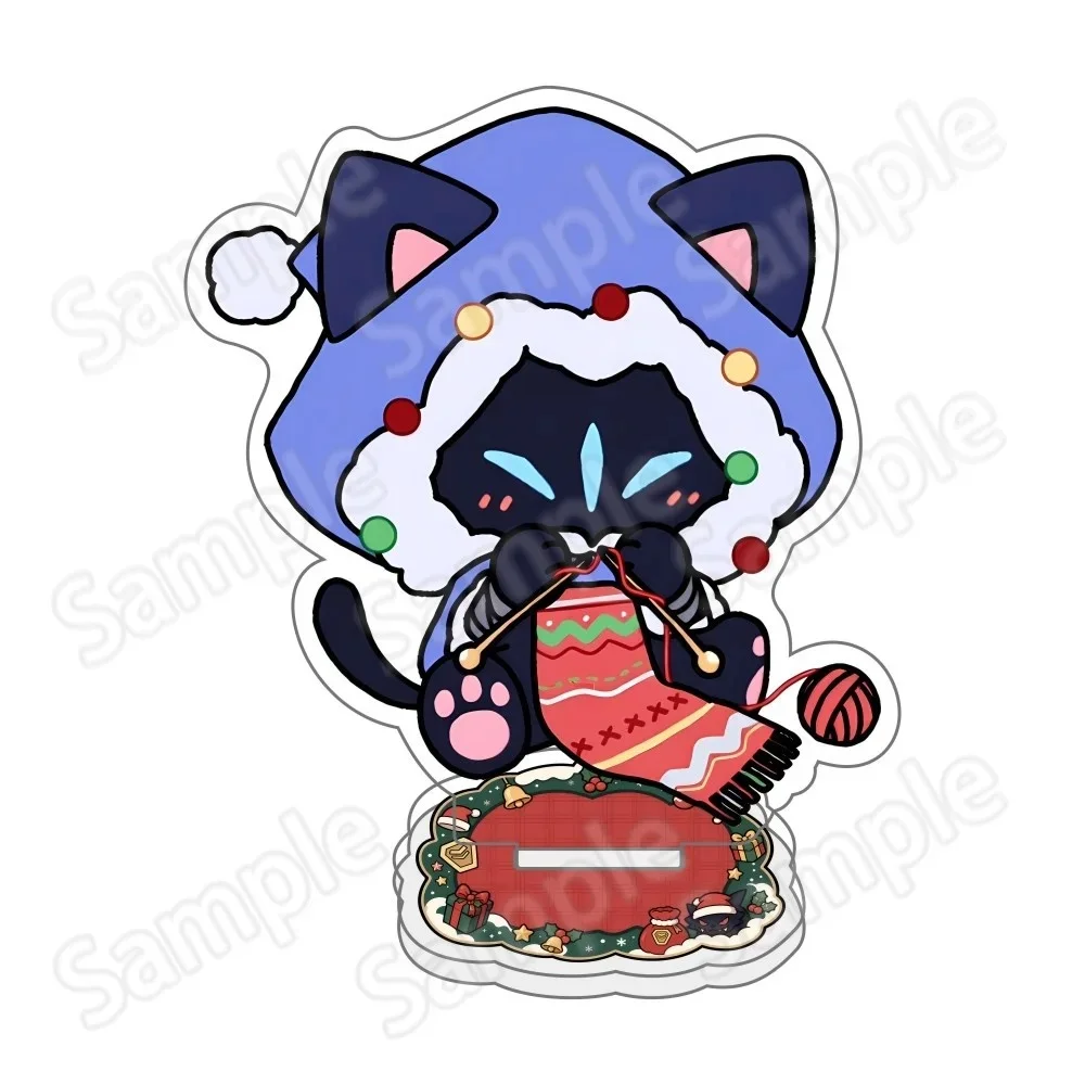 Game VALORANT Jett Clove Fade Neon Sage Chamber Yoru 10CM Cute Anime Acrylic Stand Keychain Cosplay Desk Decor Collect Fan Gifts
