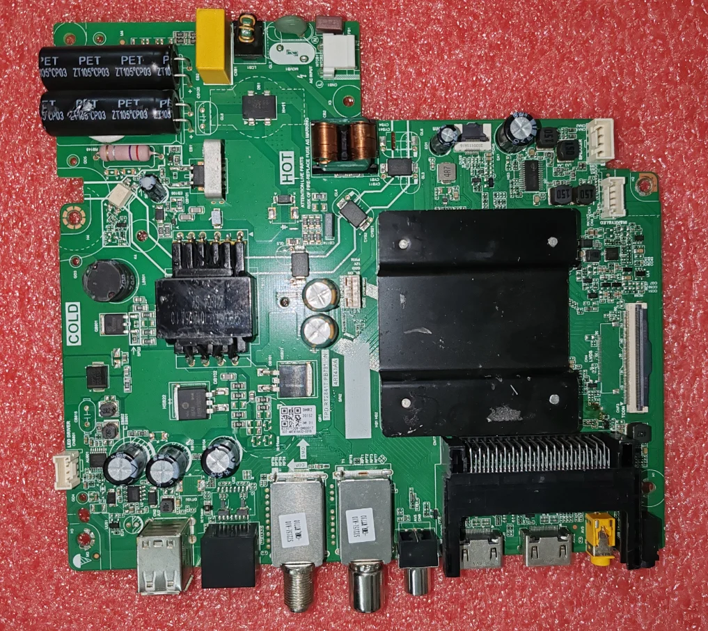 TPD.RT2841T.PB781(N)    4RT41AA   Three in one TV motherboard tested well, WiFi network tested well, physical photos taken