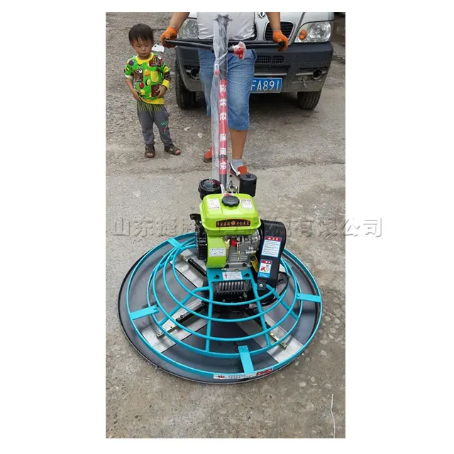 finishing Automatic pulping compacting Concrete floor finisher Small leveller Single head cement floor compaction