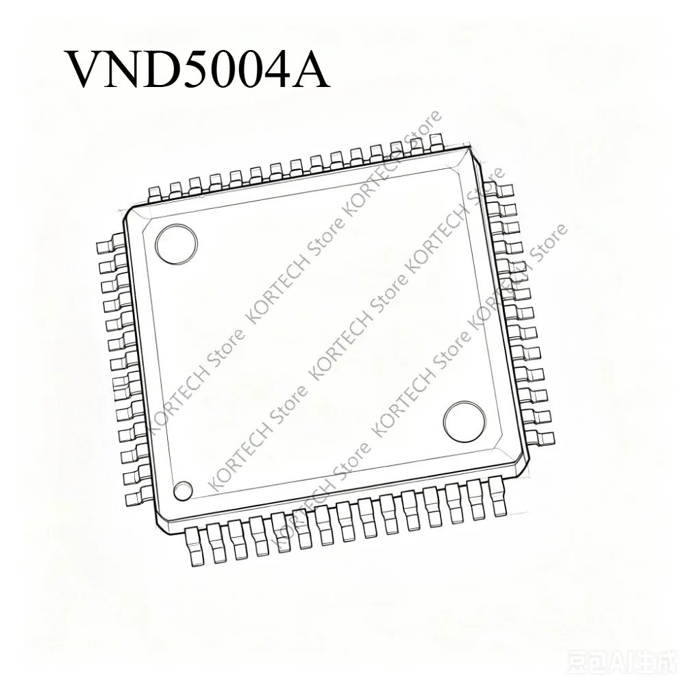 5PCS/LOT Original VND5004 VND5004A HSSOP30 Car motor driver IC car Computer board fragile Chip