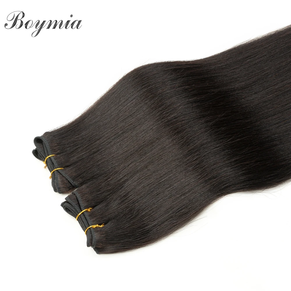 ボイミア人毛束　ストレート　12～26インチ　ライトヤキヘア　レミーヘアウィーブ　100g　サロン品質