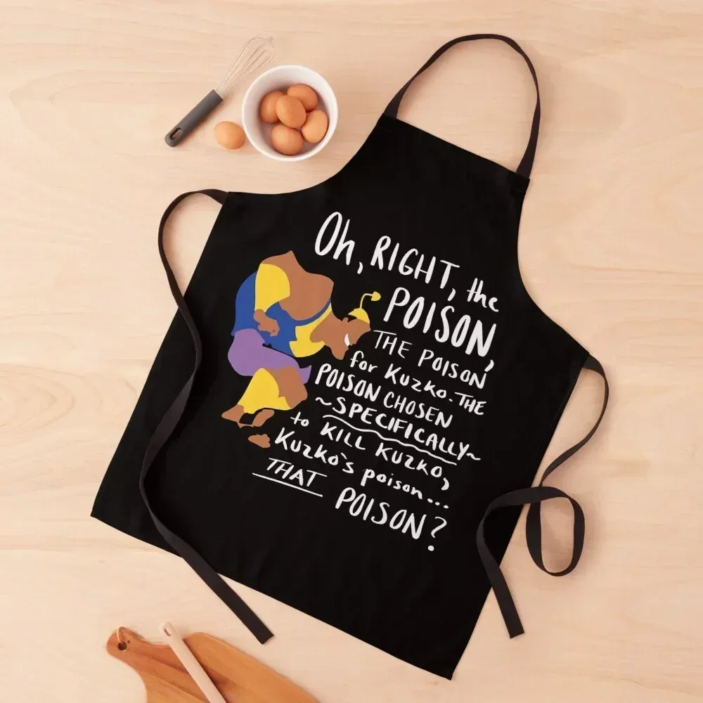 

Emperors New Groove Apron Art Christmas gift Home and kitchen products Kitchen Novel Kitchen Accessories Apron