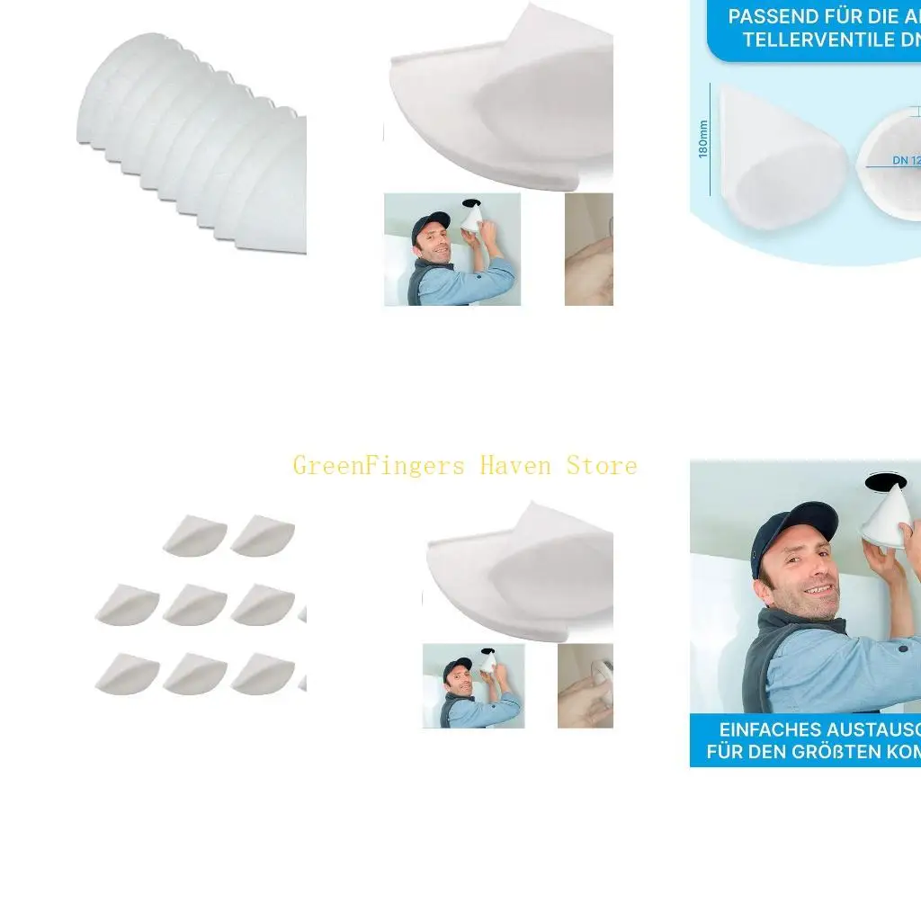

F68D Lightweight Conical Filters Effective Filtration 10/20pcs for a Healthier Home